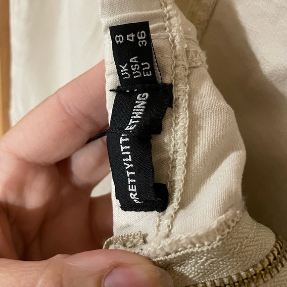 PRETTY LITTLE THINGS-body con strapless dress- NWT - Picture 2 of 3